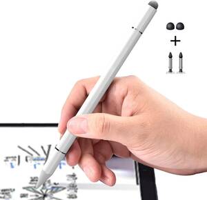 MEIKEMN タッチペン 3in1 スタイラスペン 極細 充電不要 イフォン ペン iPad iPhone ndroid タブレ