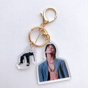 BTS bulletproof boy . John gk acrylic fiber key holder 