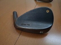 ○美品○エポン　EPON　Tour　Wedge　type　M　ウエッジ　KURO　黒染めノーメッキ　48.52.58度　ヘッドのみ　定価79500円_画像7