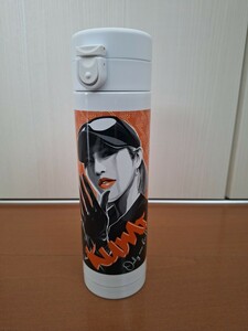 ○非売品○ノベルティ○RESURRECTION　レザレクション　金田久美子プロデザインステンレスタンブラー　水筒　430ml　ゴルフ小物