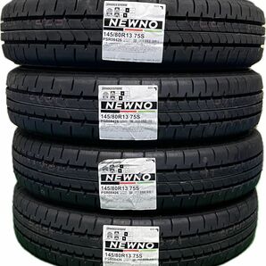 ★全国送料無料★ 2023年製 新品 BRIDGESTONE ブリヂストン NEWNO ニューノ 145/80R13 4本セット