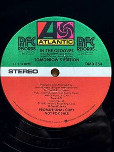 Tomorrow's Edition - In The Grooves ,Atlantic - DMD 354, RFC Records - DMD 354 ,Vinyl ,12,33 1/3 RPM ,Promo,Stereo, US 1982