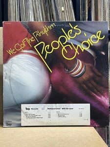 【 Kenneth Gamble & Leon Huffプロデュース！！】People's Choice - We Got The Rhythm ,TSOP-PZ 34124 ,LP ,33 1/3 RPM ,Promo ,US 1976