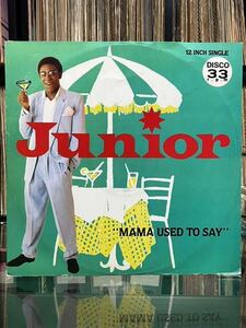 【商品】 Junior - Mama Used To Say ,Mercury - MERX 80 フォーマット： Vinyl ,12 , 33 1/3 RPM ,Stereo, UK 1981