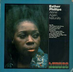 A00593907/LP/エスター・フィリップス (ESTHER PHILLIPS)「Alone Again Naturally (KU-09・ソウルジャズ・SOUL)」