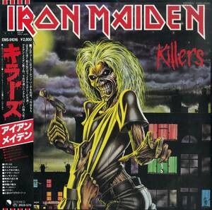 A00593978/LP/アイアン・メイデン (IRON MAIDEN)「Killers (1981年・EMS-91016・へヴィメタル)」