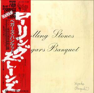 A00593967/LP/ローリング・ストーンズ (THE ROLLING STONES)「Beggars Banquet (1978年・LAX-1012・ブルースロック)」