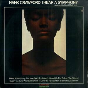 A00593912/LP/ハンク・クロフォード (HANK CRAWFORD)「I Hear A Symphony (KU-26・ジャズファンク)」