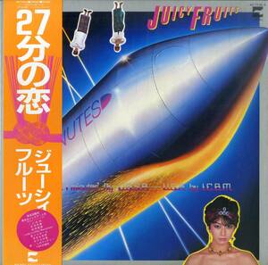 A00594019/LP/JUICY FRUITS (ジューシィ・フルーツ・IRIA・イリア・奥野敦子・沖山優司)「27分の恋 (1982年・AF-7130-A・シンセポップ)」