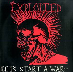 A00594285/LP/ジ・エクスプロイテッド (THE EXPLOITED)「Let's Start A War... ...Said Maggie One Day (1983年・PAX-18・パンク・PU