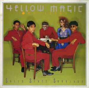 A00594838/LP/YMO (細野晴臣・坂本龍一・高橋幸宏)「Solid State Survivor (1979年・ALR-6022・シンセポップ)」