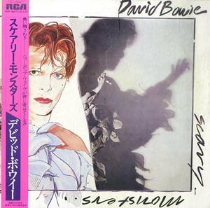 A00595573/LP/デビッド・ボウイー (DAVID BOWIE)「Scary Monsters (1980年・RVP-6472・グラムロック・アートロック)」