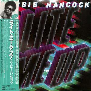 A00593411/LP/ハービー・ハンコック (HERBIE HANCOCK)「Lite Me Up (1982年・25AP-2316・ソウル・SOUL・ファンク・FUNK・ディスコ・DISCO