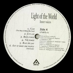 A00593818/LP/ライト・オブ・ザ・ワールド (LIGHT OF THE WORLD)「Inner Voices (1999年・LP-ARTS-01・ジャズファンク)」の画像3