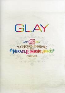 J00016691/☆コンサートパンフ/GLAY「Miracle Music Hunt」