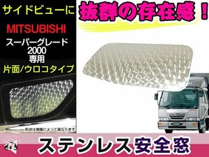 三菱 ふそう スーパーグレート スーパーグレート2000 NEWスーパーグレート 安全窓 ウロコ パネル レトロ デコトラ 大型 ステンレス