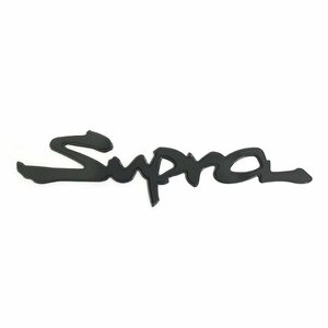 【正規品】 トヨタ純正部品 80系 スープラ エンブレム リア リヤ ブラック 黒 北米仕様 Supra