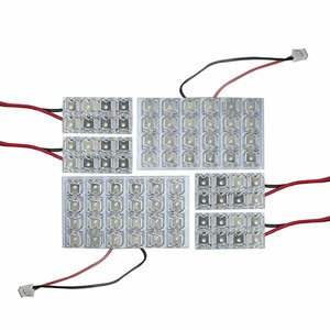 メール便送料無料 ステップワゴン RK2 LEDルームランプ FLUX 6Pセット 80発 ホンダ 室内灯 ルームライト 車内灯 純正 交換