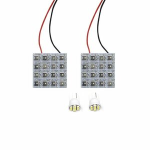 メール便送料無料 エクシーガ YA4 パノラマルーフ付車専用 LEDルームランプ FLUX 4Pセット 48発 スバル 室内 ライト 車内灯 純正 交換