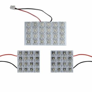 メール便送料無料 ランサーエボリューション CZ4A LEDルームランプ FLUX 3Pセット 56発 三菱 室内灯 ルームライト 車内灯 純正 交換