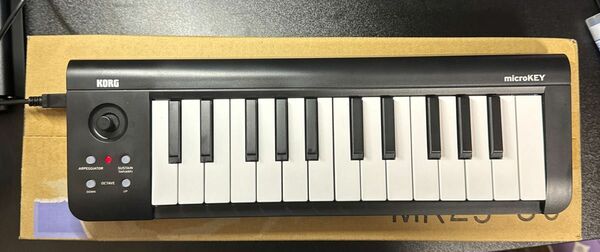 KORG MIDIキーボード25鍵 新品未使用 間違えて同じものを2個買ってしまったので、片方を届いたまま出品します