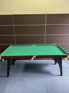  billiard table billiards home use folding present condition delivery pcs only 
