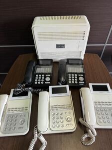 HITACHI Hitachi telephone machine S-integral ET-24Si-SDB telephone machine 2 pcs ET-12iF-SDW 3 pcs . equipment ET-iF/S operation not yet verification present condition delivery 