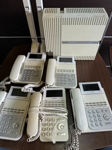  Hitachi business phone . equipment ET-Si/S telephone machine ET-12iF-SDW 5 pcs operation not yet verification present condition delivery 