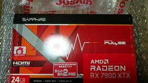 送料無料 SAPPHIRE PULSE Radeon RX 7900 XTX GAMING OC 24GB GDDR6