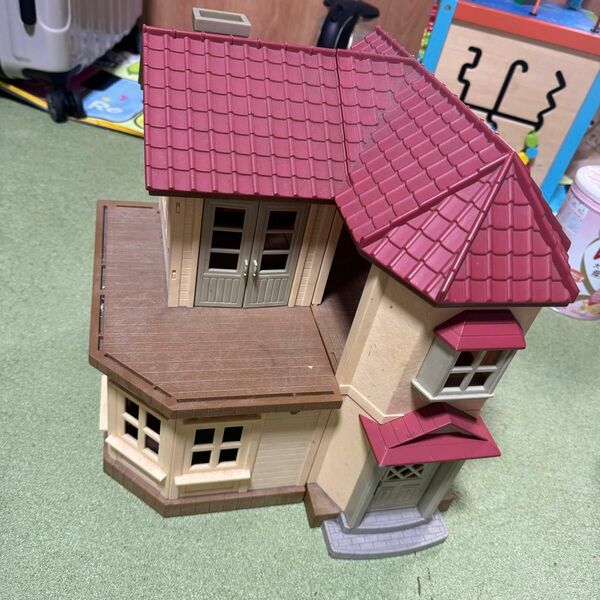 シルバニアファミリー 赤い屋根のお家 エポック社 おもちゃ ハウス