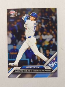 topps now カード 大谷翔平 #36 トップスナウ ロサンゼルス・ドジャース Los Angeles Dodgers card MLB 2024 グッズ 初ホームラン 11