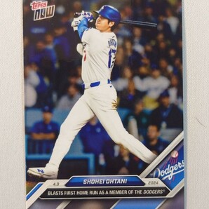 topps now カード 大谷翔平 #36 トップスナウ ロサンゼルス・ドジャース Los Angeles Dodgers card MLB 2024 グッズ 初ホームラン 2-10の画像1