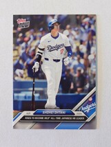 topps now カード 大谷翔平 #106 ロサンゼルス・ドジャース Los Angeles Dodgers トップスナウ card MLB 2024 日本人打者最多ホームラン 1_画像1