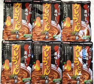  soup . beautiful taste .. curry udon. element 1 portion 225g×6 piece set temperature ..,... udon .... only free shipping yamamoli