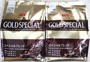 UCC　GOLD SPECIAL ゴールドスペシャル　スペシャルブレンド280ｇ×2袋 甘い香りと風味豊かなコク レギュラーコーヒー 粉 珈琲　送料無料 