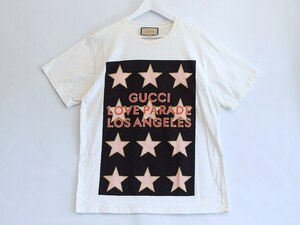 GUCCI グッチ 【22SS】LOVE PARADE　コットンTシャツ　※品質タグ取れ　L メンズ 548334 XJEQI ホワイト