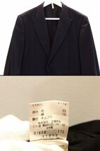 EPOCA UOMO エポカ ウォモ シングル　テーラードスーツ　濃紺 メンズ ・48/48 濃紺_画像3