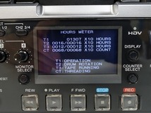 SONY HDVレコーダー HVR-1500 ドラム使用時間16ｘ10H 動作品 *404092_画像3