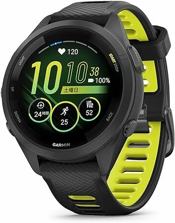 新品 日本正規品 GARMIN ガーミン Forerunner265 フォアランナー265S Black ブラック