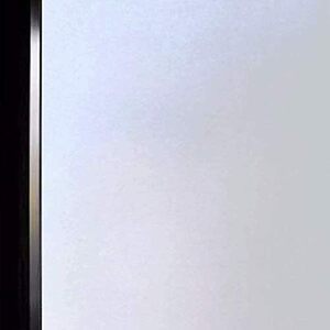 窓 S001W-白い色_サイズ:30x200cm めかくしシート 窓用フィルム すりガラス調インテリア ガラスフィルム
