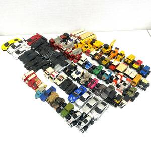 5514★ミニカー tomica トミカ 等 大量 まとめ made in Japan 80台 工事車両 バス 電車 救急車 トラック コカコーラ パトカー 