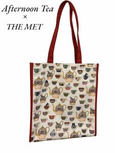 美品.*アフタヌーンティー THE MET コラボ トートバッグ