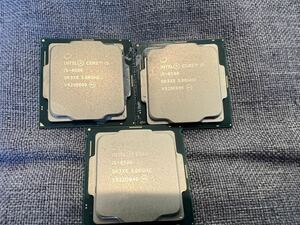 intel Core i5-8500 3個セット現状品