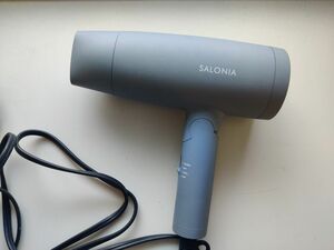 SALONIA サロニア スピーディーイオンドライヤー SL-013　グレー 軽量 ドライヤー