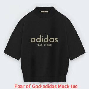 FEAR OF GOD x adidas FEAR OF GOD Athletics Heavy Jersey 3/4 Mock Tee Black Lサイズ