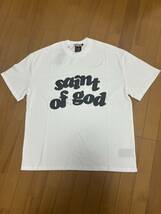 SAINTMICHAEL×Fear of God セントマイケル　 フィアオブゴット ESSENTIALS（エッセンシャルズ） Tシャツ　ホワイト　XLサイズ_画像3