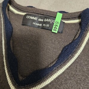 コムデギャルソン オムプリュス COMME des GARCONS HOMME PLUS ニット ベスト フリーサイズ 検索 オム プレイ ジュンヤワタナベの画像4