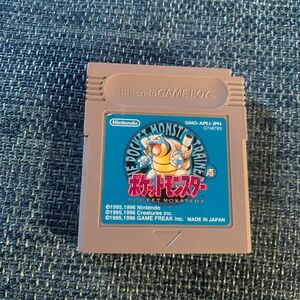 任天堂ゲームボーイ　ポケットモンスター　青