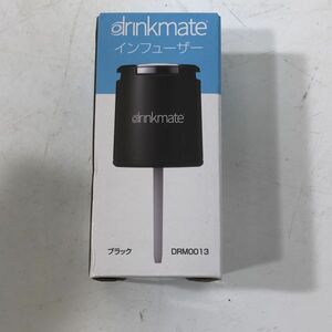 【未使用品】drinkmate インフューザー ブラック DRM0013 家庭用 炭酸水メーカー AAA0001小5219/0503