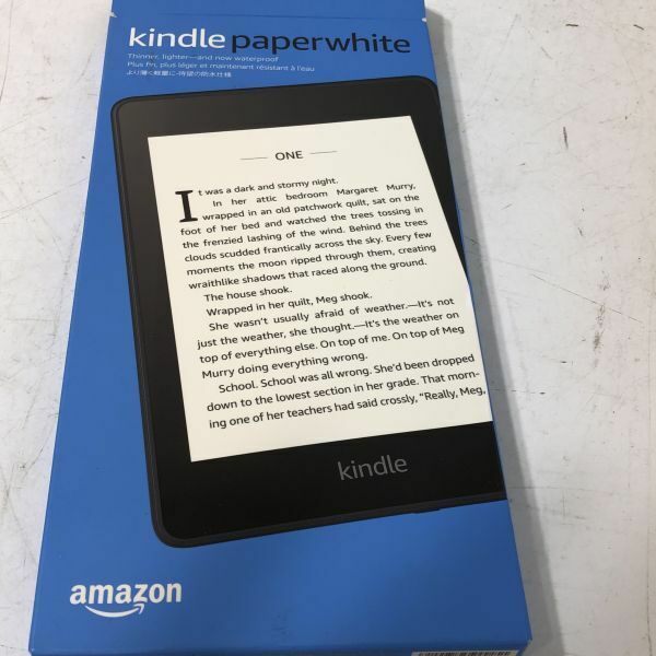 【送料無料】 Amazon Kindle Paperwhite Wi-Fi 第10世代 8GB PQ94WIF 初期化済み AAL0403小5214/0425